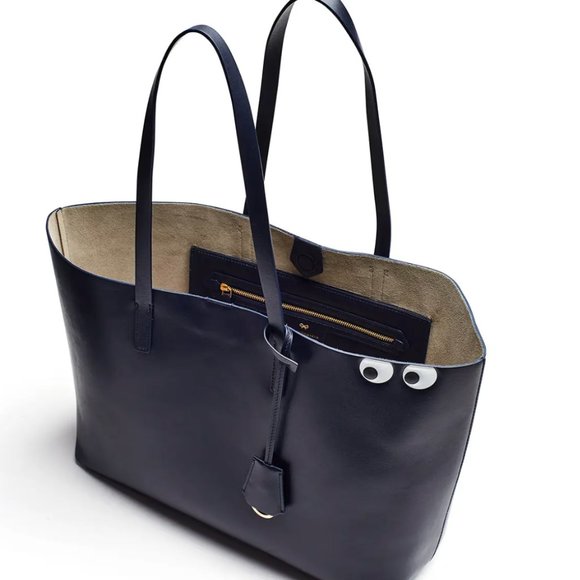 Anya Hindmarch Bags Anya Hindmarch Ebury Eyes Leather Shopper Bag